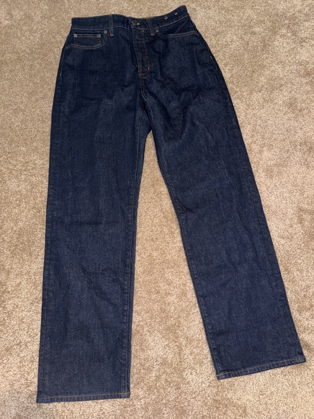 Madewell Curvy ‘90s Straight Jean Dark Wash - 28 - NWT - Picture 2 of 10